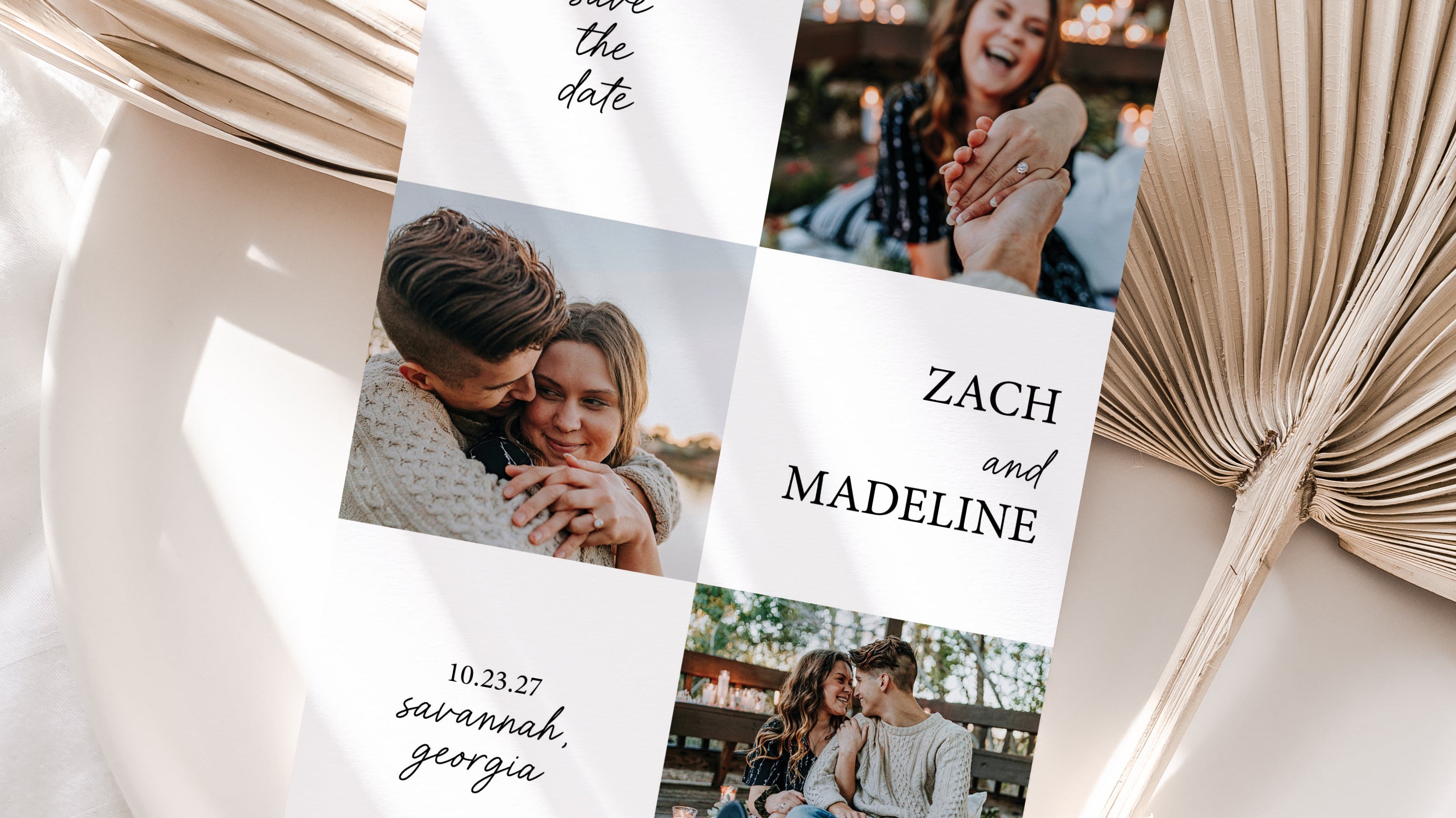Save the Date Cards: The Secret to a Stress-Free Wedding