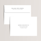 Envelope printing for our wedding invitations and save the date cards. It includes return address and guest address printing.
