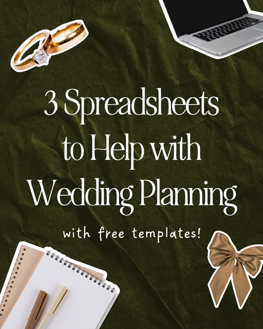 3 Spreadsheets to Help with Wedding Planning