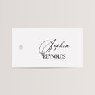 Personalized Name Cards with Sage Green Chiffon Ribbon that are printed for you with black ink on thick, smooth, white card stock and include the ribbon! You can choose the color of ribbon. Perfect for any occasion: Weddings and Rehearsal Dinners, Baby Shower, Bridal Shower, Wedding Shower, Business Party, Corporate Event or Events with Assigned Seating.
