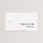 Personalized Wedding Place Cards with Chiffon Ribbon that are printed for you with black ink on thick, smooth, white card stock and include the ribbon! Perfect for any occasion: Weddings and Rehearsal Dinners, Baby Shower, Bridal Shower, Wedding Shower, Business Party, Corporate Event and Events with assigned seating.