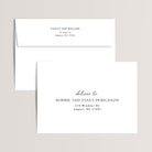 Envelope printing add on to include the return address and the guest address. 