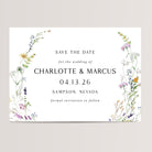 Delicate Wildflowers Wedding Save the Date Cards

Perfect for a spring, summer, or outdoor wedding, these cards feature delicate wildflower illustrations that bring a touch of natural, rustic charm. With a soft, minimalist design, they set a romantic and whimsical tone for your wedding