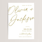 Gold Save the Date Cards for your Modern Wedding

A perfect blend of elegance, timeless appeal, and budget-friendly design. These minimalist cards offer a chic and effortless way to announce your special day, setting the tone for your celebration with sophistication and style.